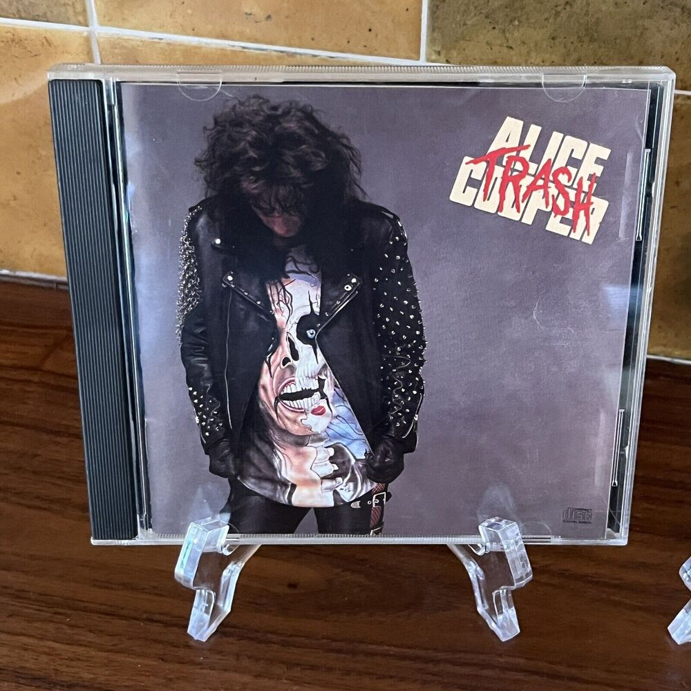 Alice Cooper Trash CD 1989 Epic